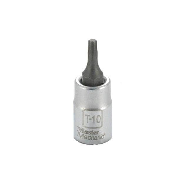 Master Mechanic 1/4 In. Drive T10 Torx Bit Socket