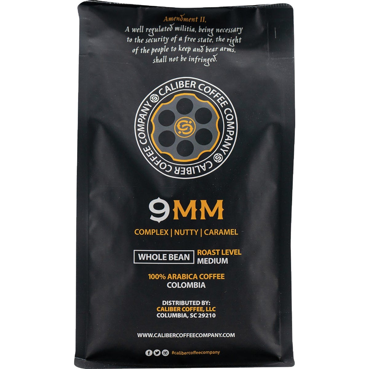 Caliber Coffee 9mm Ground Medium Roast Coffee, 12 Oz. Bag - photo 2