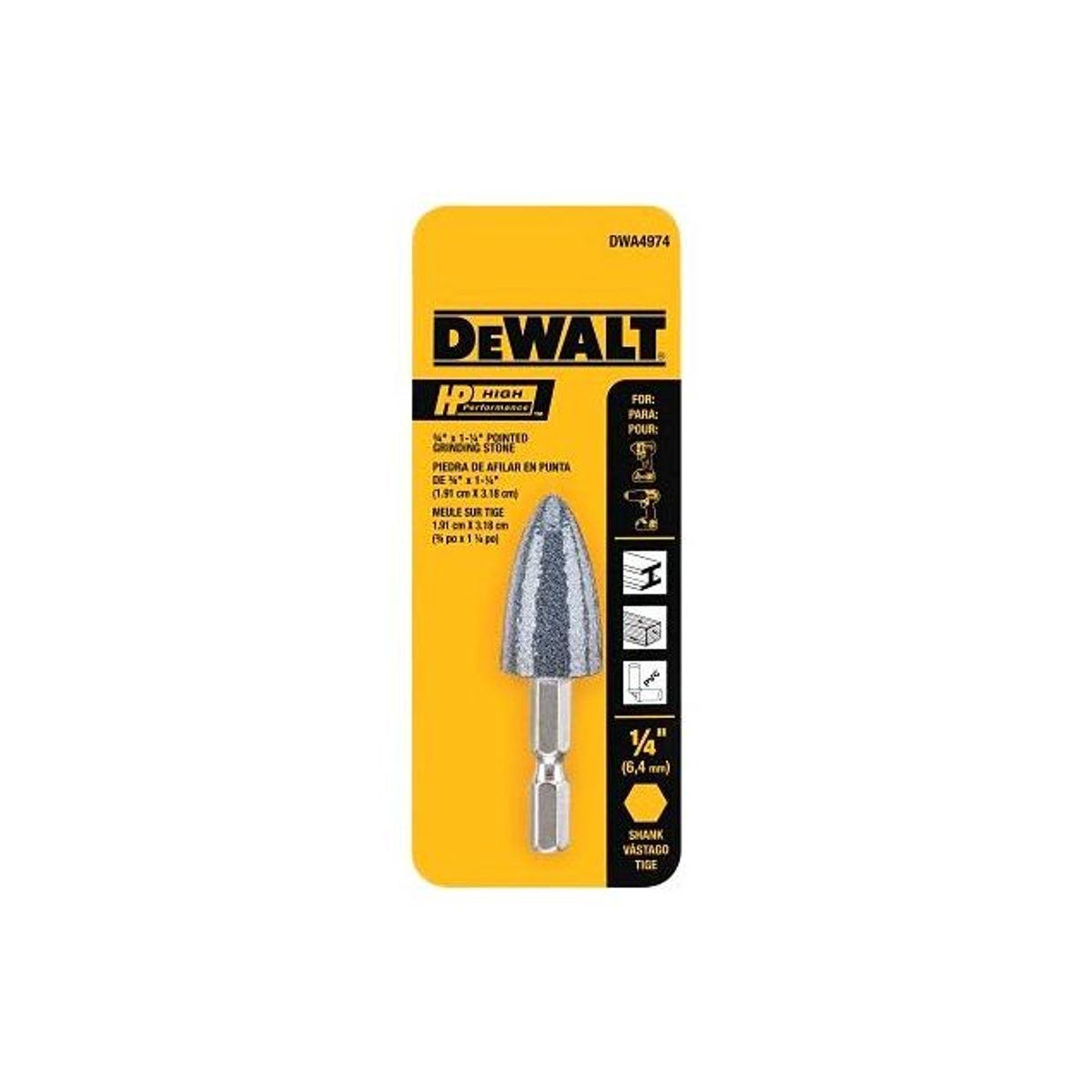 DeWalt 3/8 x 1-1/4 In. Aluminum Oxide Rotary Tool Grinding Point