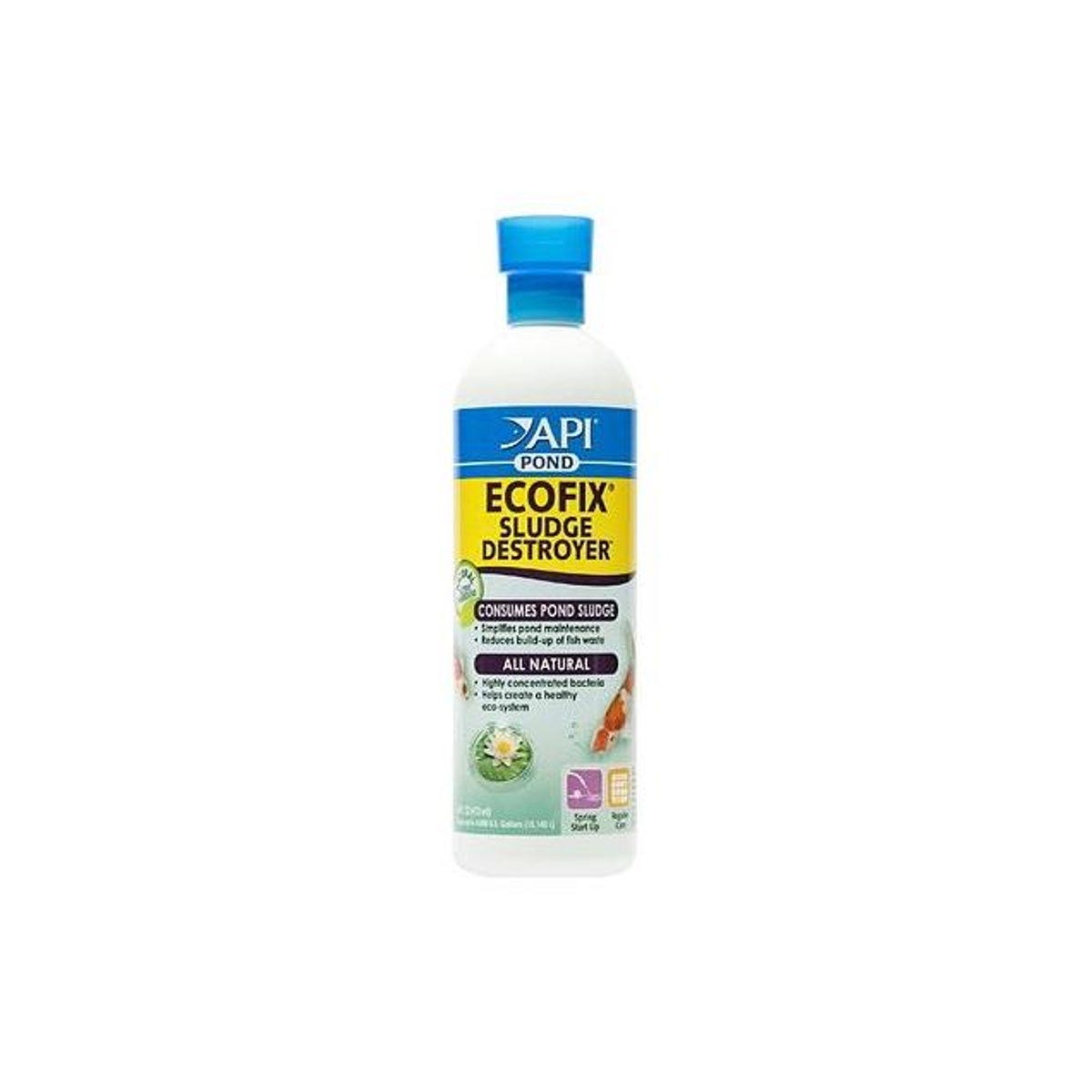 API Pond 16 Oz. Ecofix Sludge Destroyer Water Treatment API Pond 16 Oz. Ecofix Sludge Destroyer Water Treatment