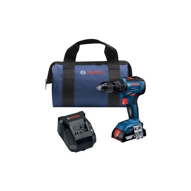 Bosch 18V EC Brushless Cordless 1/2 In. Hammer Drill/Driver Kit