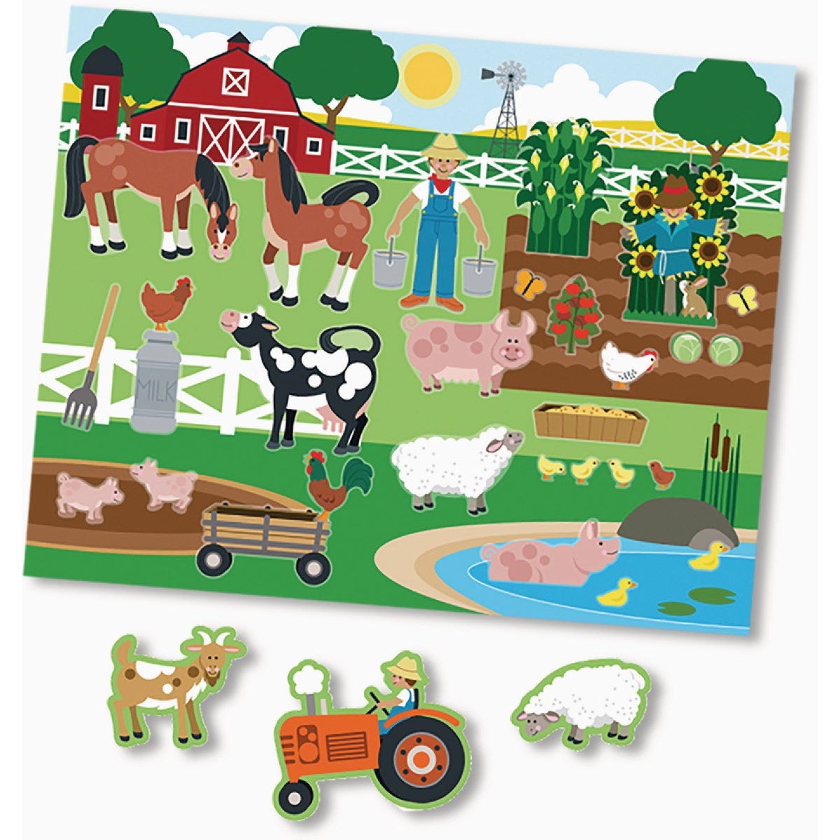 Melissa & Doug Reusable Sticker Pad - Habitats Melissa & Doug Reusable Sticker Pad - Habitats