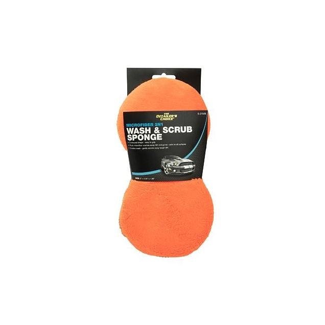 Detailer's Choice 2 In 1 Microfiber Covered Bone Sponge