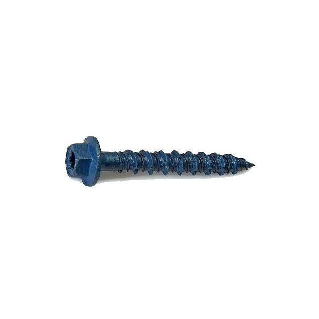 TorqueMaster 5/16 In. x 2-1/4 In. Star Hex Head 50-Pack Masonry Screw
