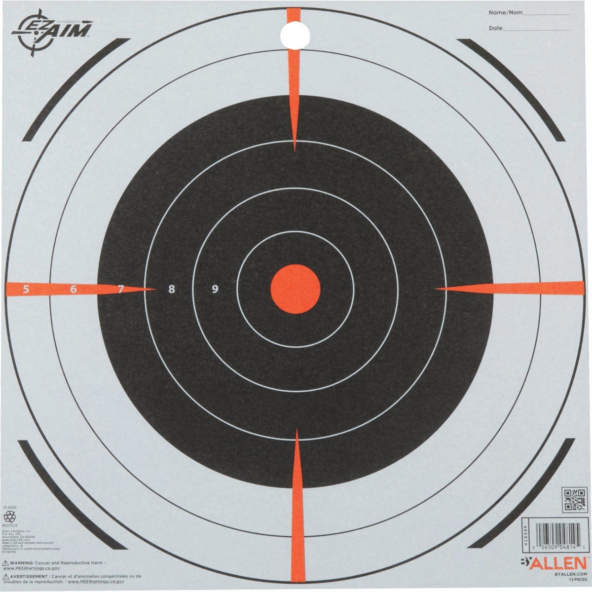Allen EZ Aim 12 In. Paper Bullseye Shooting (13-Pack) Allen EZ Aim 12 In. Paper Bullseye Shooting (13-Pack)
