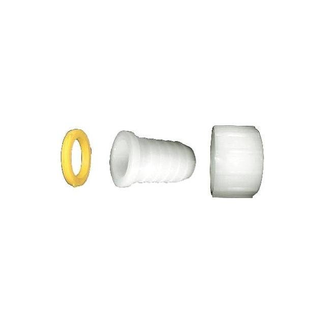 Anderson Metals 5/8 In. ID x 3/4 In. FGH Nylon Barb Adapter Fitting Anderson Metals 5/8 In. ID x 3/4 In. FGH Nylon Barb Adapter Fitting
