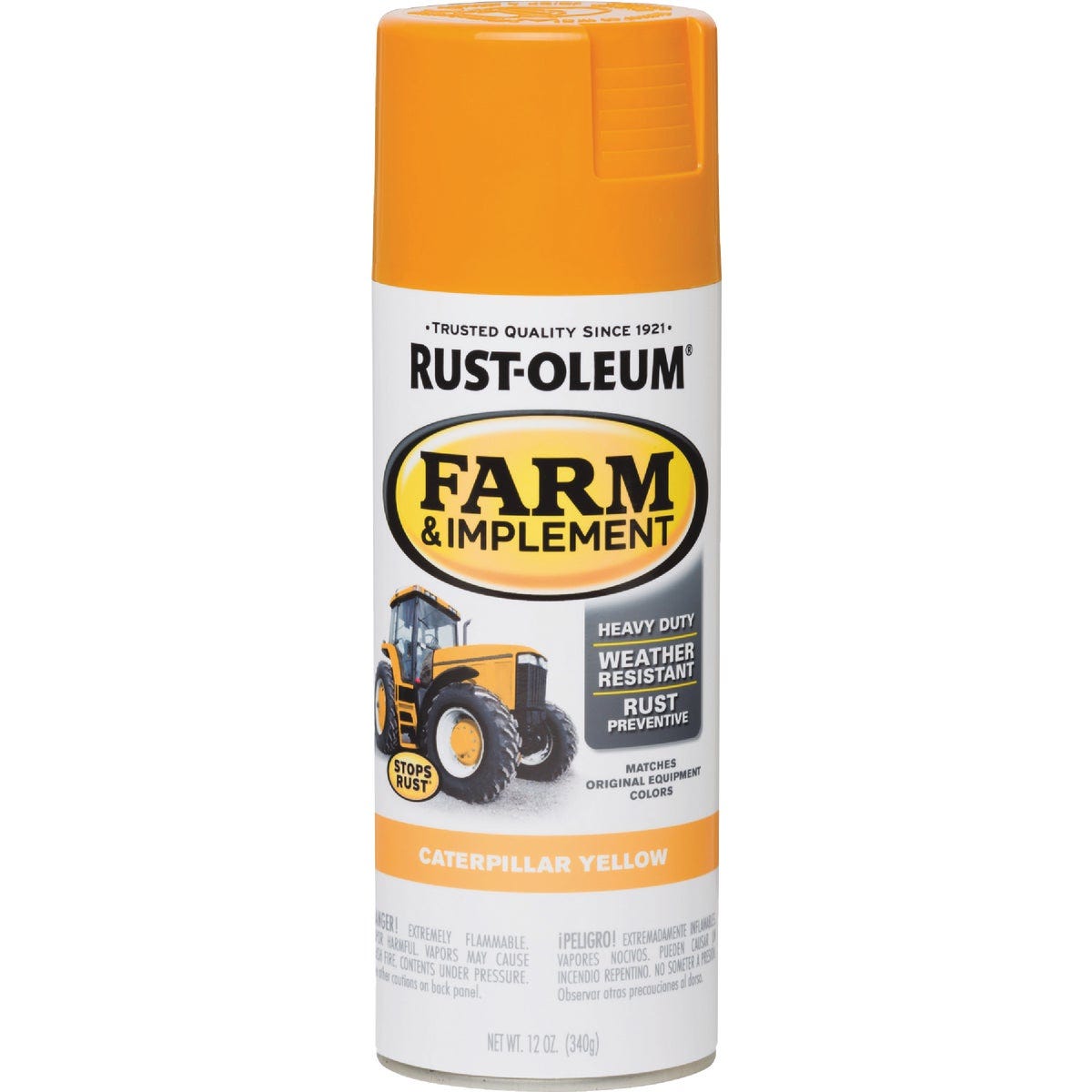 Rust-Oleum 12 Oz. Caterpillar Yellow Farm & Implement Spray Paint - photo 2 Rust-Oleum 12 Oz. Caterpillar Yellow Farm & Implement Spray Paint - photo 2