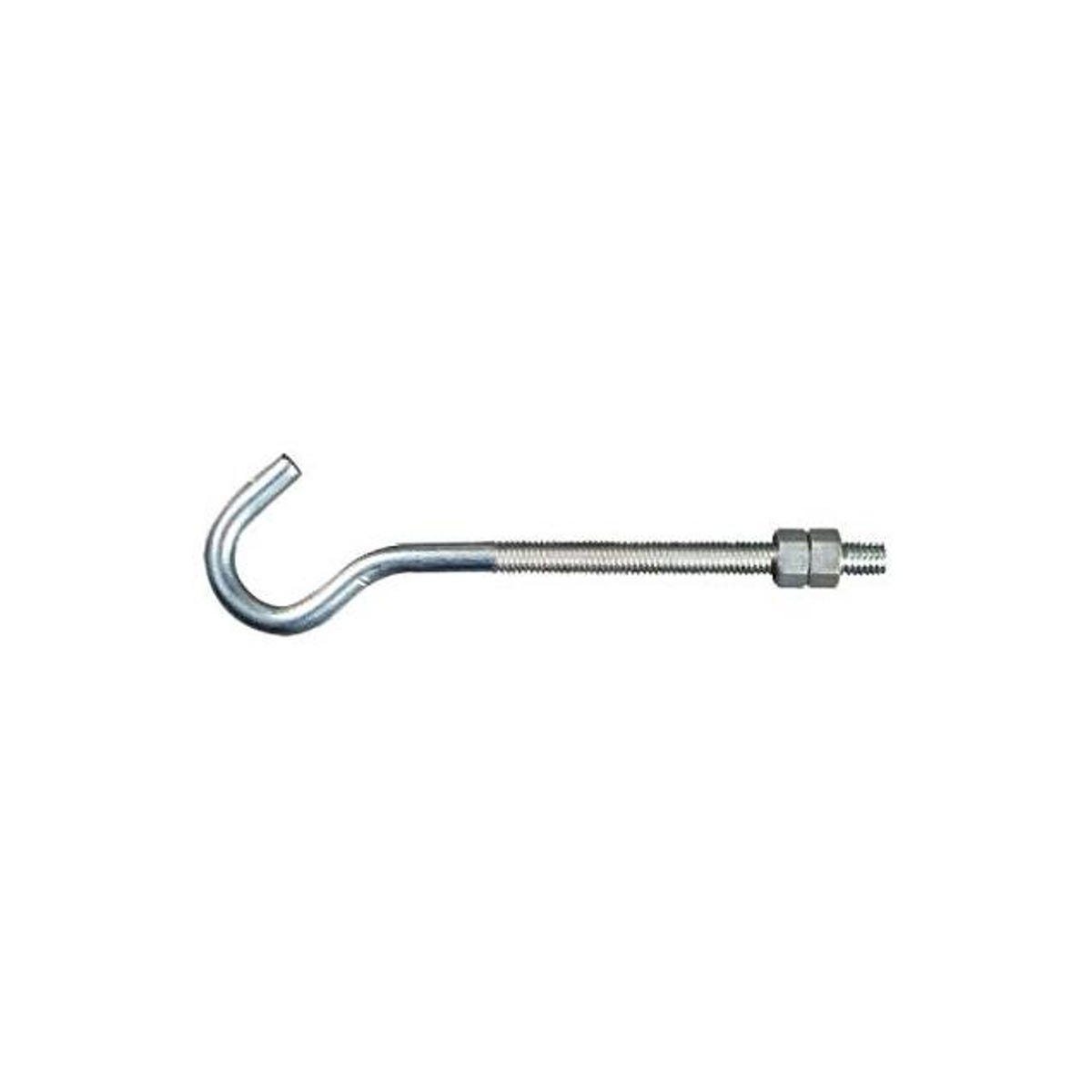 National Hardware 5/16 In. x 5 In. Hook Bolt with 2 Nuts