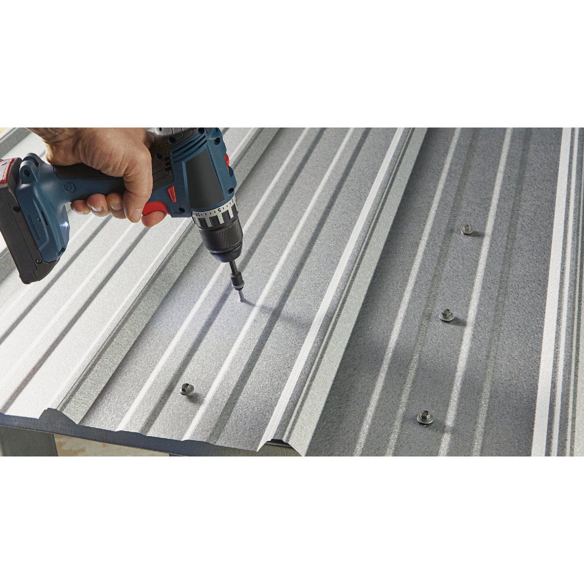 Teks Elite #10 x 1-1/2 In. Hex Washer Head Sharp Point Metal to Wood Roofing Screw (300 Ct.) - photo 4