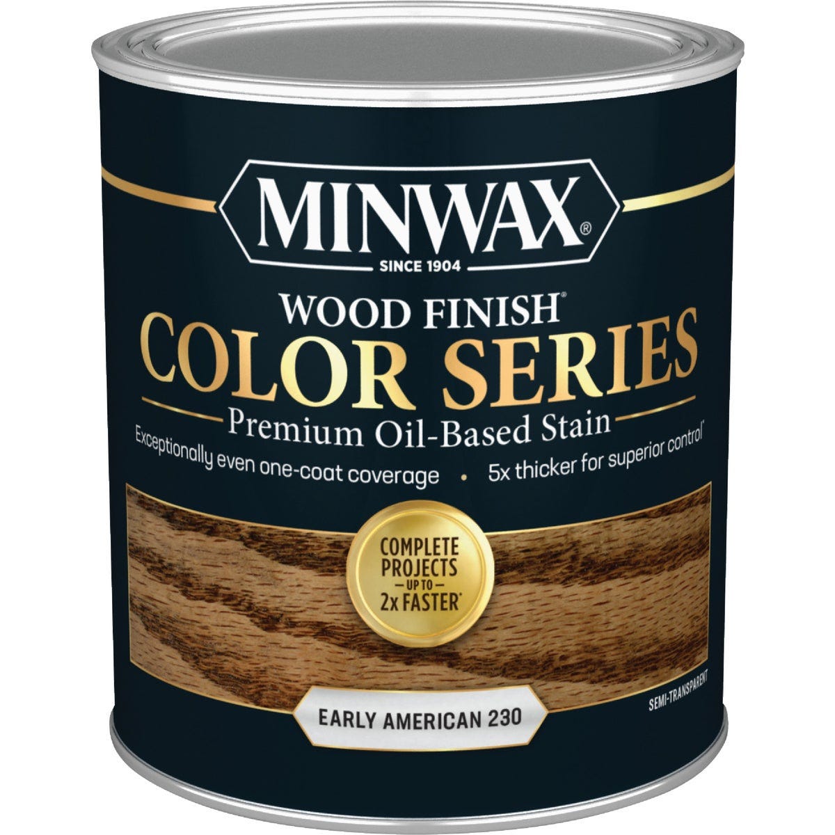 Minwax Wood Finish Color Series Oil-Based Stain, Early American, 1 Qt. - photo 2 Minwax Wood Finish Color Series Oil-Based Stain, Early American, 1 Qt. - photo 2