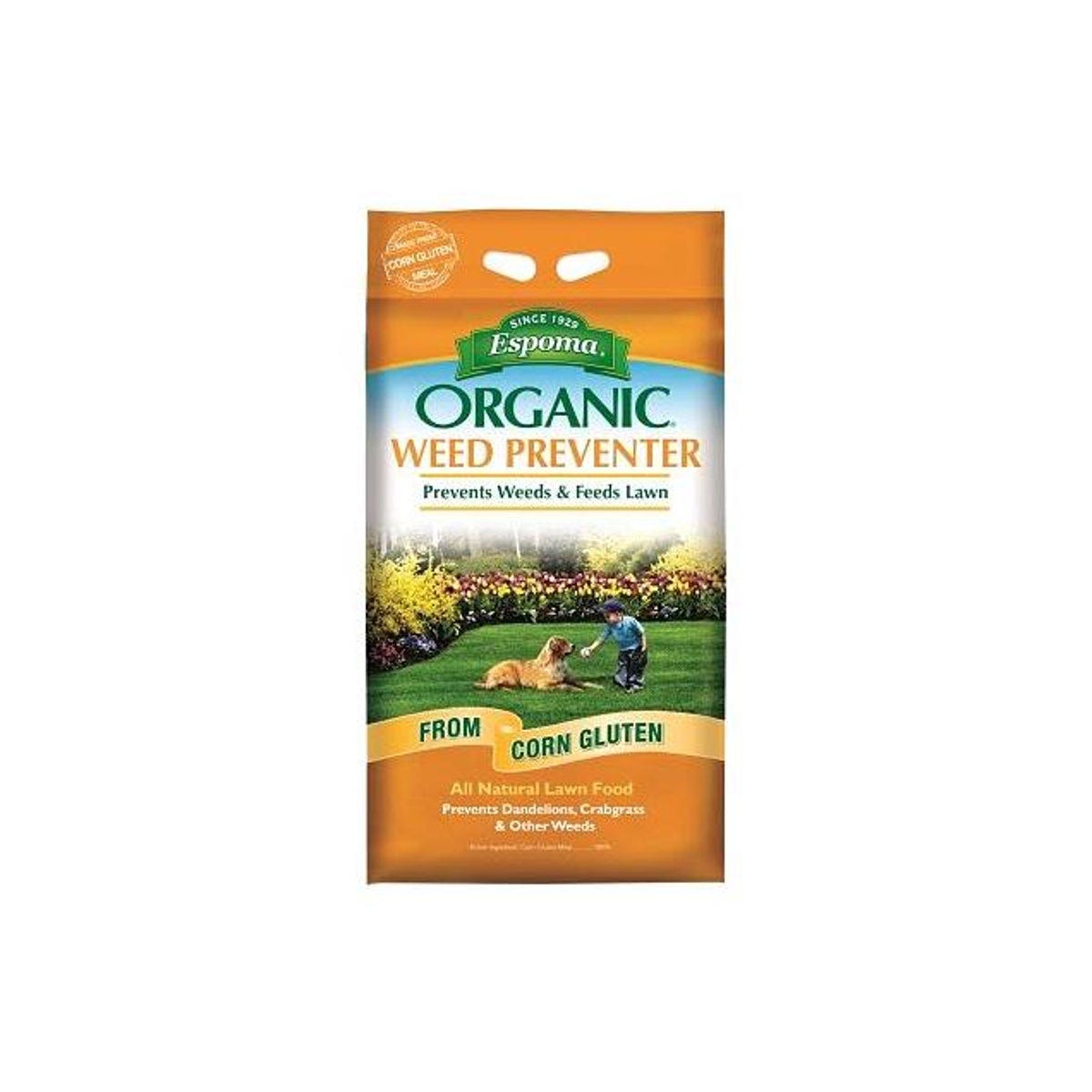 Espoma Organic 25 Lb. 1250 Sq. Ft. Lawn Fertilizer with Weed Preventer - photo 2