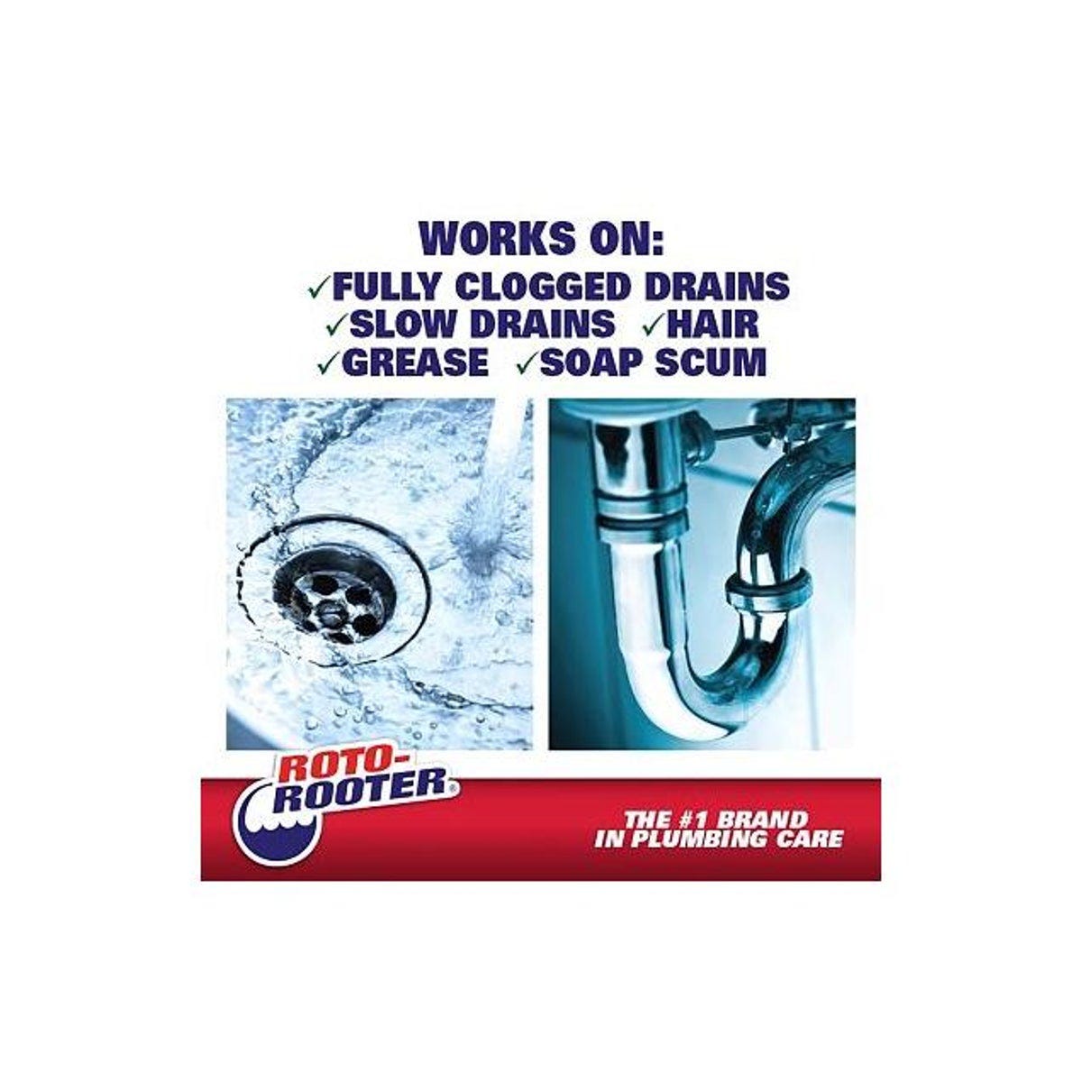 Roto-Rooter 64 Oz. Gel Clog Remover Drain Opener - photo 4 Roto-Rooter 64 Oz. Gel Clog Remover Drain Opener - photo 4