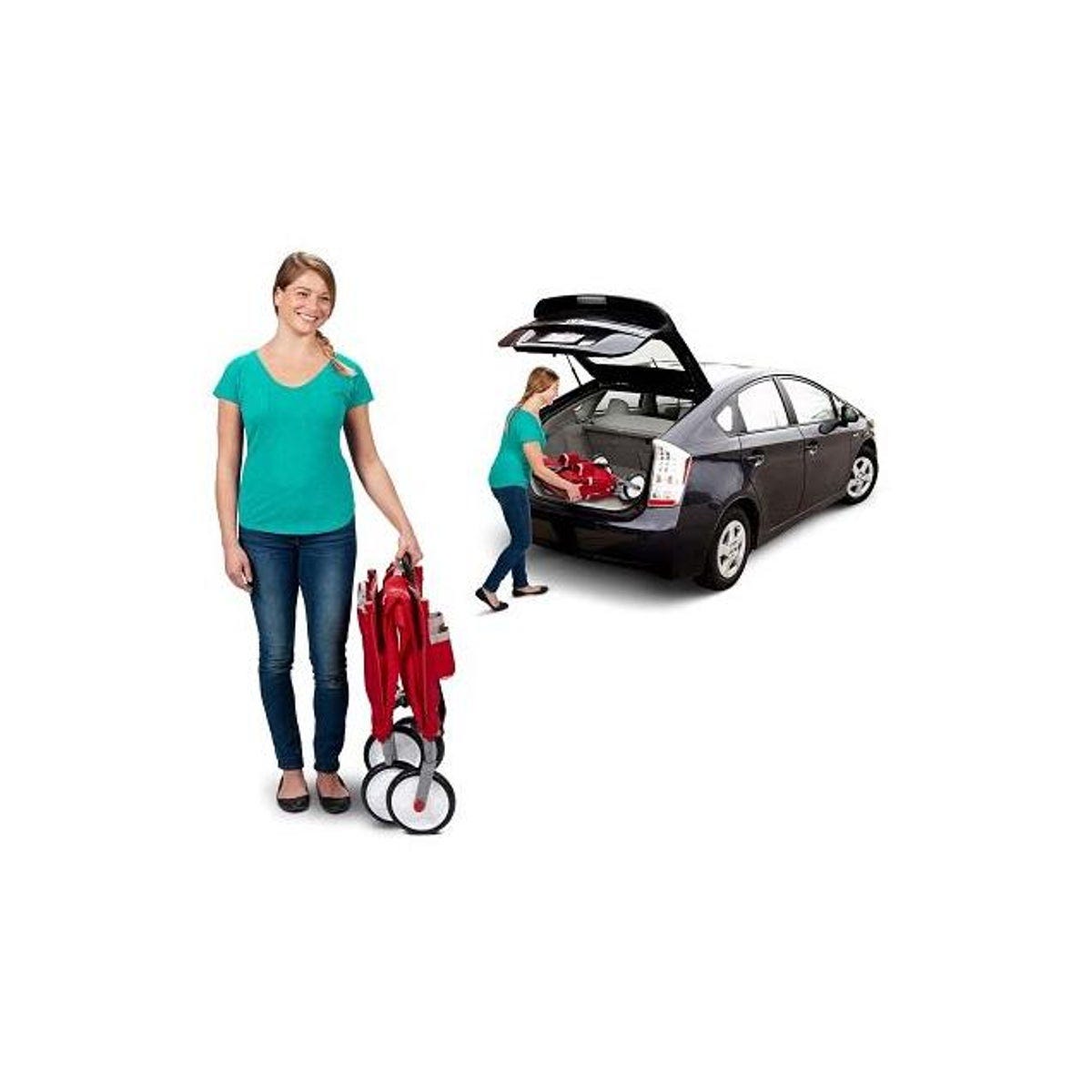 Radio Flyer 3-In-1 EZ Fold Wagon with Canopy - photo 2