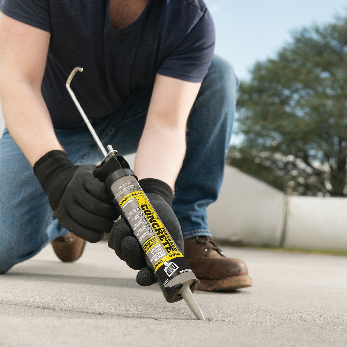 DAP 10.1 Oz. Textured Concrete Premium Elastomeric Latex Filler & Sealant - photo 7 DAP 10.1 Oz. Textured Concrete Premium Elastomeric Latex Filler & Sealant - photo 7