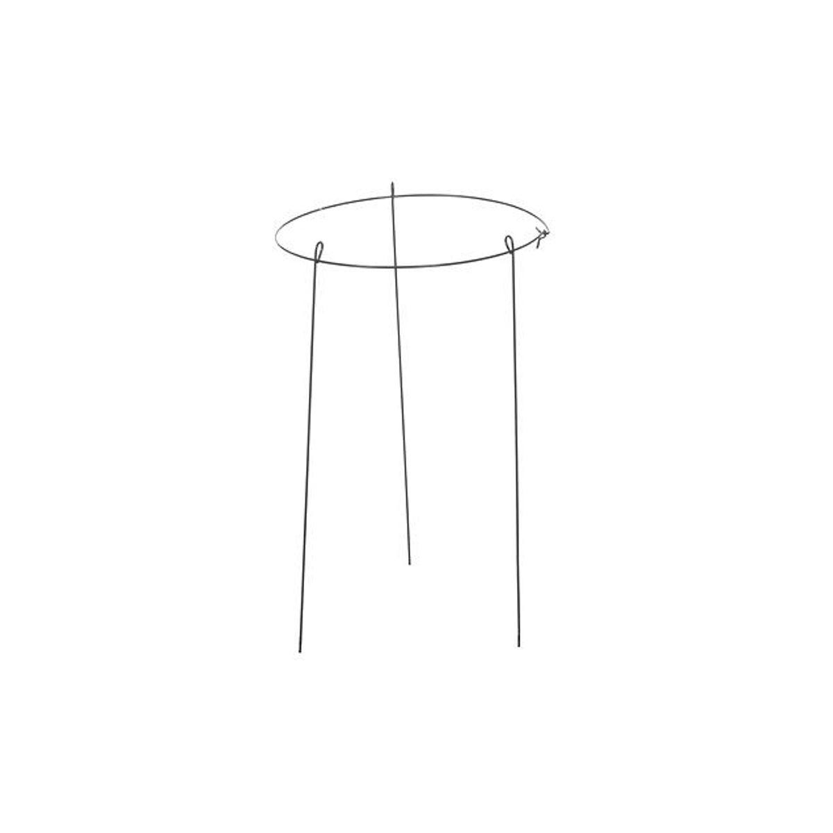 Green Thumb 14 In. Green Steel Standard Peony Ring