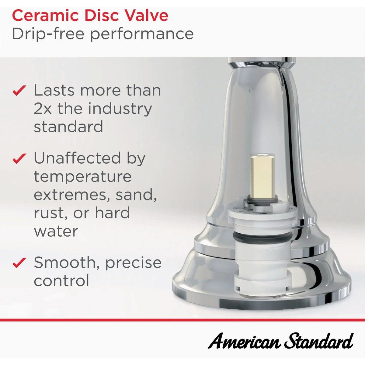 American Standard Becklow Chrome 2-Handle Lever 4 In. Centerset Hi-Arc Bathroom Faucet with Push Drain - photo 4