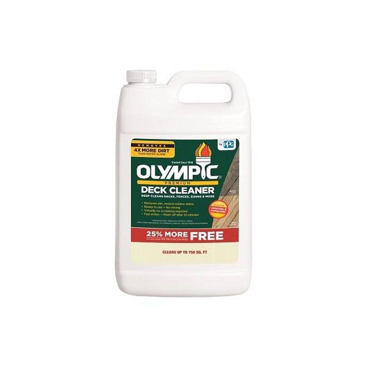 Olympic 2.5 Gal. Premium Deck Cleaner Olympic 2.5 Gal. Premium Deck Cleaner