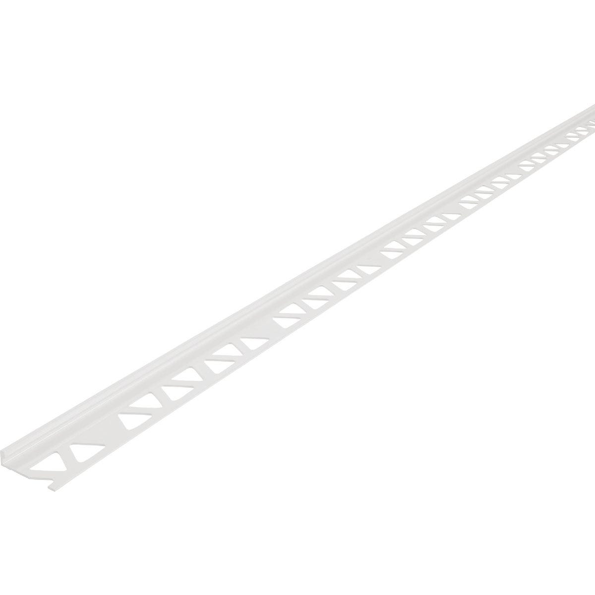 M-D Building Products 3/8 In. x 96 In. Bright White Aluminum Tile Edge - photo 4