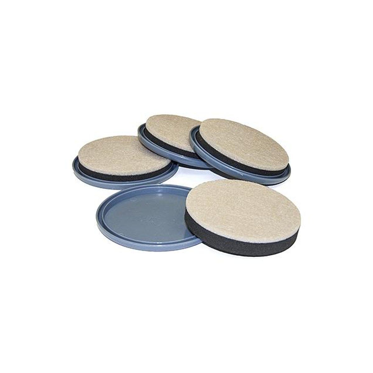 TruGuard 3.5 - 4 In. 2-In-1 Convertible Felt/Plastic Furniture Glides (8-Pack) TruGuard 3.5 - 4 In. 2-In-1 Convertible Felt/Plastic Furniture Glides (8-Pack)