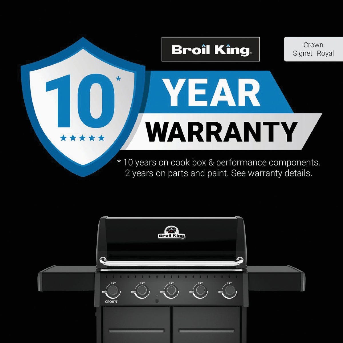 Broil King Crown 520 Shadow Gas Grill - photo 3