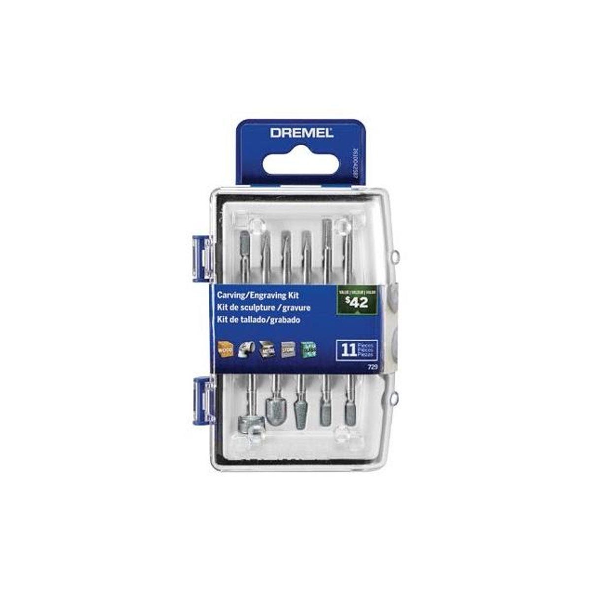 Dremel Carving/Engraving Rotary Tool Accessory Micro Kit (11-Piece) Dremel Carving/Engraving Rotary Tool Accessory Micro Kit (11-Piece)