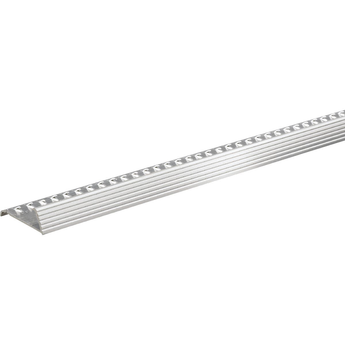 Frost King Silver Fluted 1-3/8 In. x 3 Ft. Carpet Clampdown with Teeth
