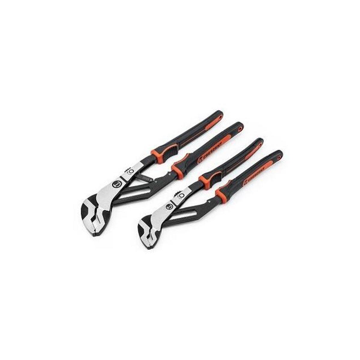 Crescent Z2 10 & 12 In. Auto-Bite Tongue & Groove Plier Set (2-Piece)