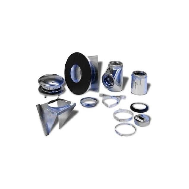 Selkirk Sure-Temp 8 In. Complete Thru-the-Wall Chimney Support Kit