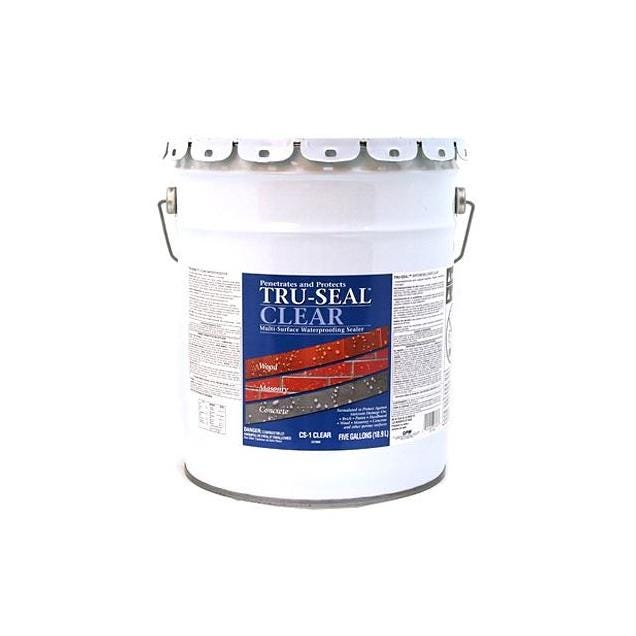 Tru-Seal 5-Gal. Clear Multi-Surface Waterproofing Sealer Tru-Seal 5-Gal. Clear Multi-Surface Waterproofing Sealer