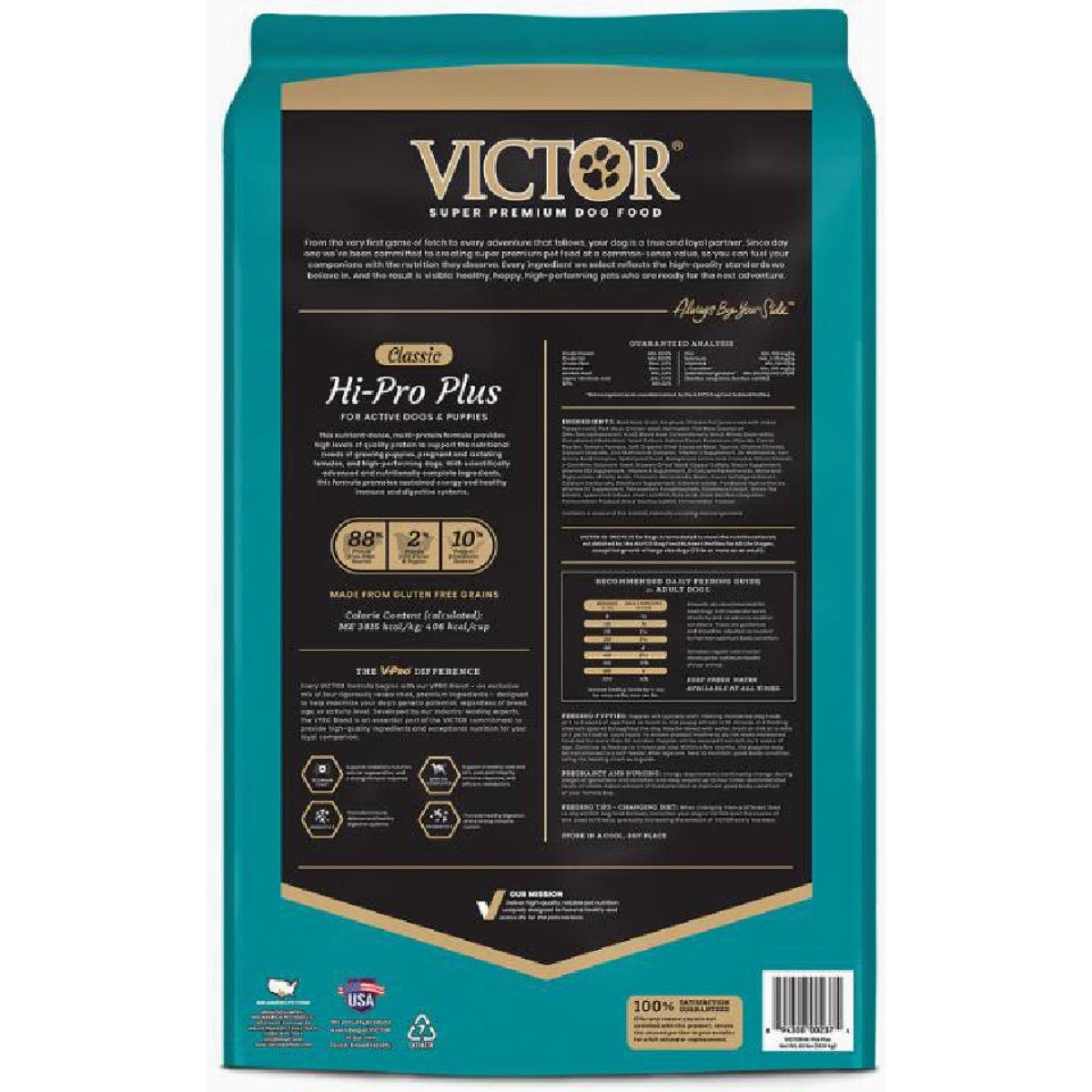 Victor Classic Hi-Pro Plus 40 Lb. Dry Dog Food for Active Dogs & Puppies- - photo 2