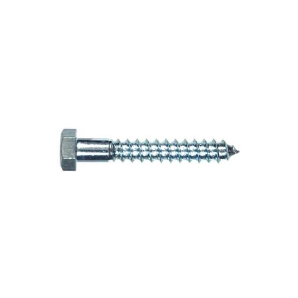 Hillman 1/2 In. x 2-1/2 In. 50-Ct. Hex Head Lag Bolt
