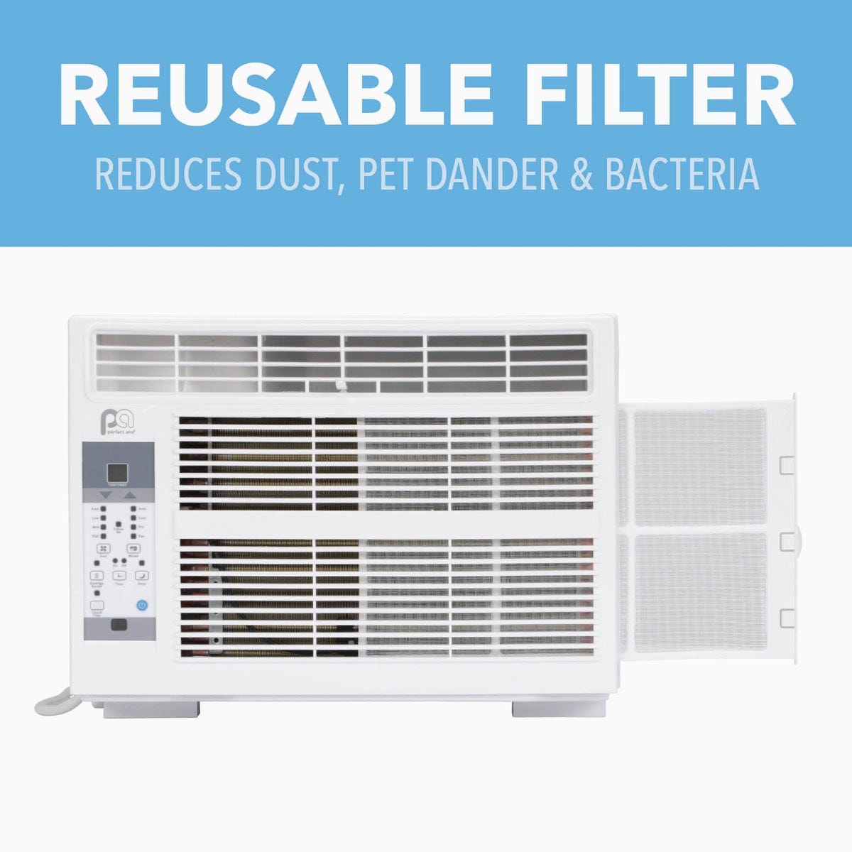 Perfect Aire 6000 BTU 250 Sq. Ft. Window Air Conditioner with Remote Control - photo 4