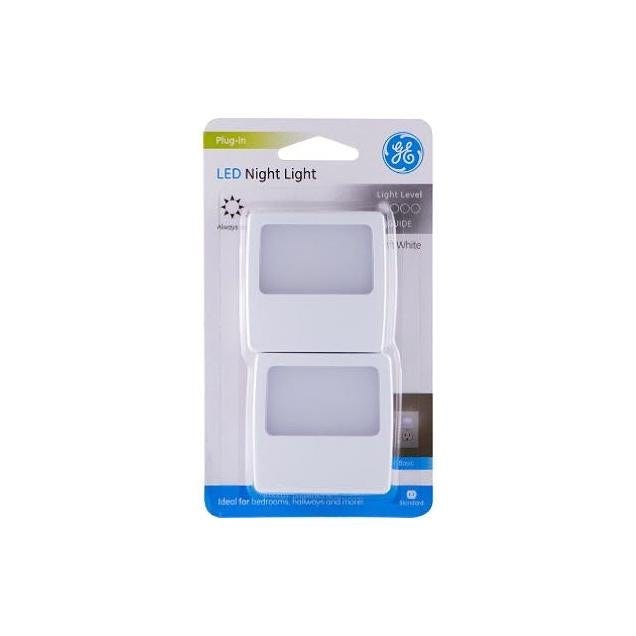 GE LED Flat Panel Night Lights (2-Pack)