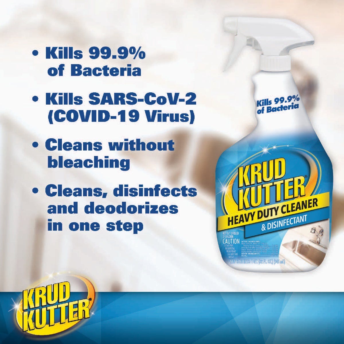 Krud Kutter 32 Oz. Heavy Duty Cleaner & Disinfectant Spray - photo 3
