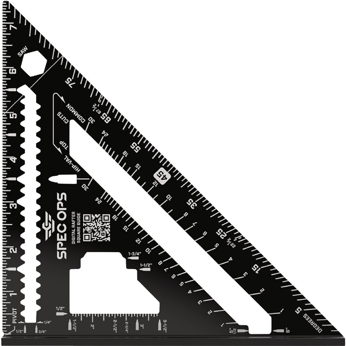 Spec Ops 7-1/2 In. Rafter Square Spec Ops 7-1/2 In. Rafter Square