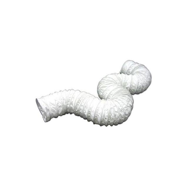 Lambro 4 In. x 50 Ft. White Vinyl Flexible Hose Lambro 4 In. x 50 Ft. White Vinyl Flexible Hose