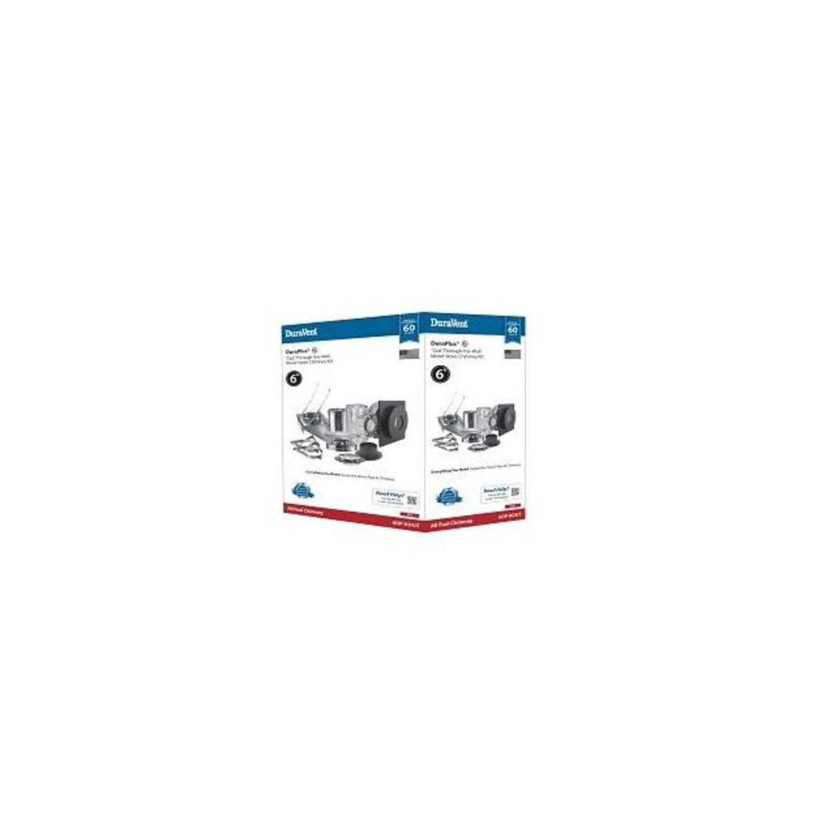 M&G DuraVent 6 In. Through-the-Wall DuraPlus Chimney Kit - photo 2