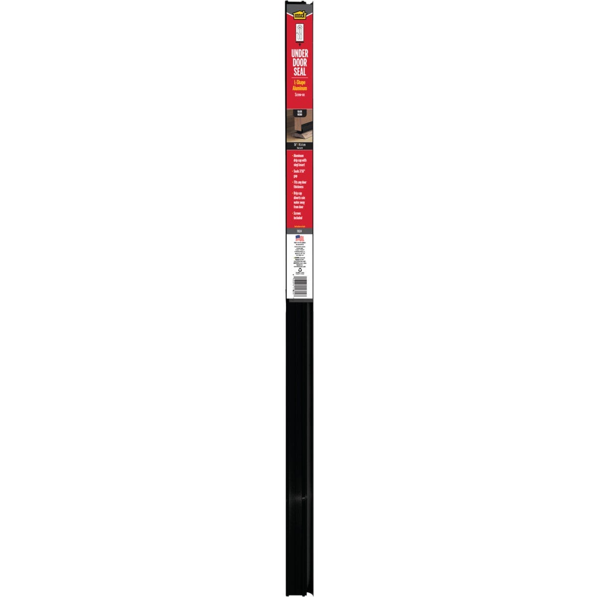 M-D Building Products 1.75 In. W. x 1.625 In. H. x 36 In. L. Aluminum Black Door Bottom - photo 4 M-D Building Products 1.75 In. W. x 1.625 In. H. x 36 In. L. Aluminum Black Door Bottom - photo 4
