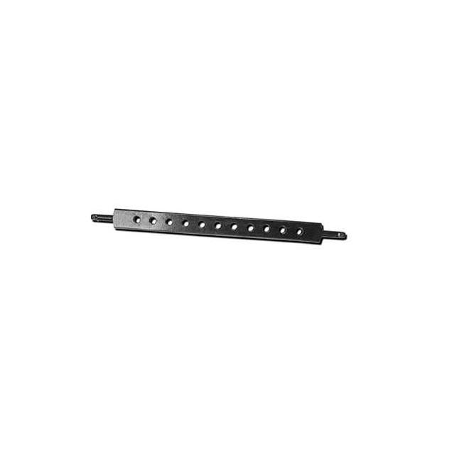 Double HH 13-Hole Category 2 Black Drawbar