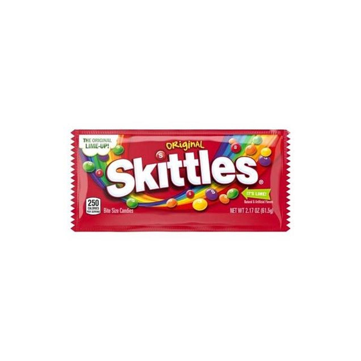 Skittles 2.17 Oz. Original Bite Size Candy