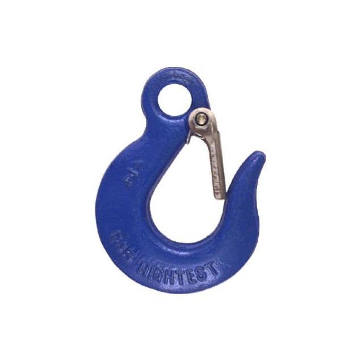 National Hardware 1/4 In. Blue Slip Hook with Latch