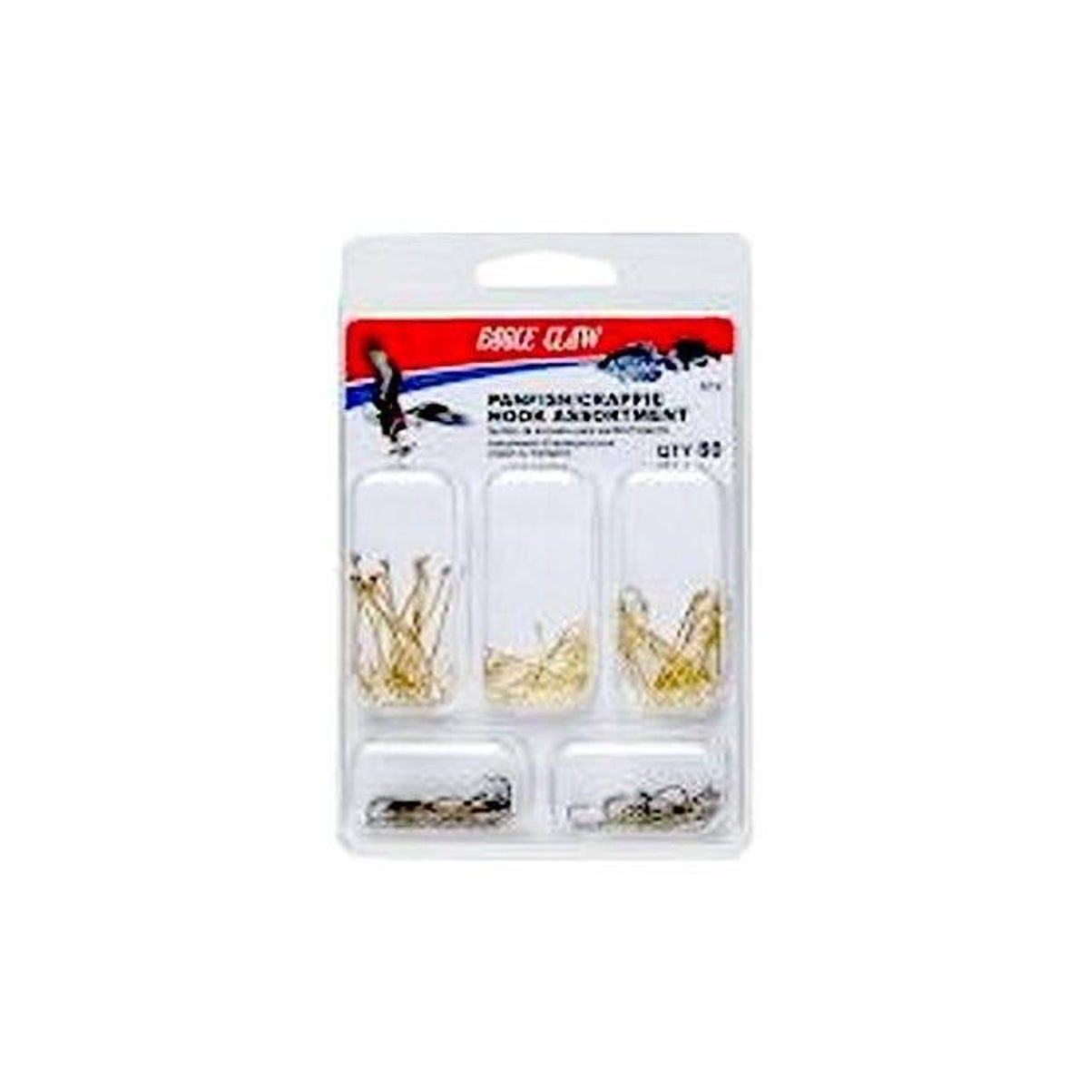 Eagle Claw Aberdeen Panfish & Crappie Fish Hook Assortment (80-Piece)