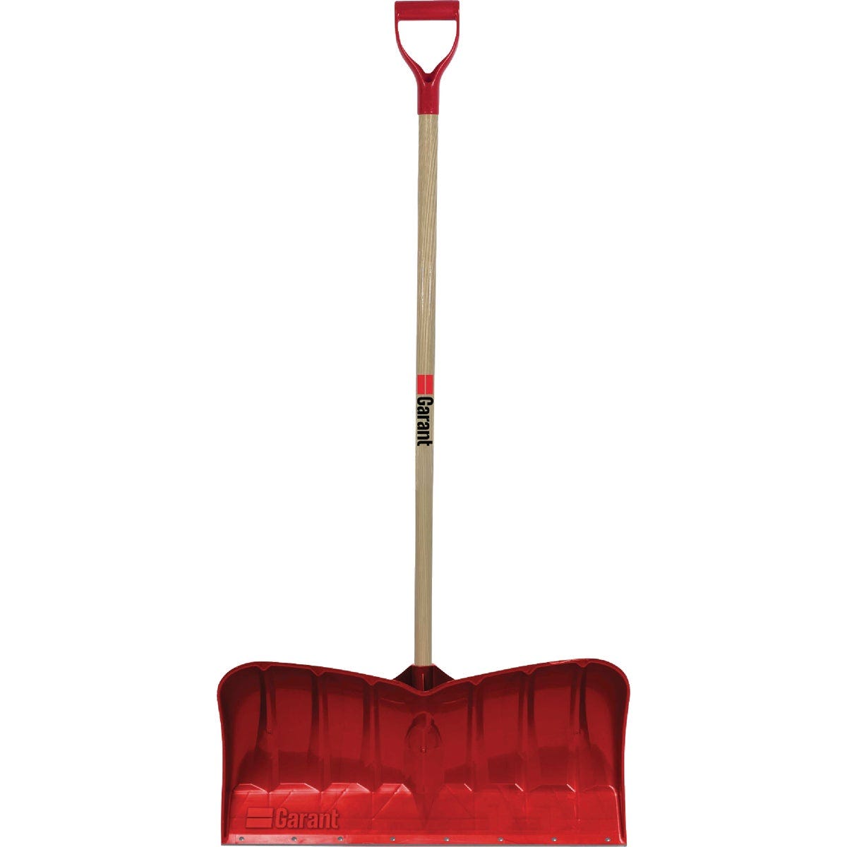 Garant Alpine 26 In. Poly Snow Pusher with 46.25 In. Wood Handle