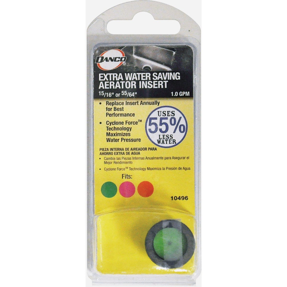 Danco 1.0 GPM Thread Extra-Water-Saving Aerator Insert - photo 2 Danco 1.0 GPM Thread Extra-Water-Saving Aerator Insert - photo 2