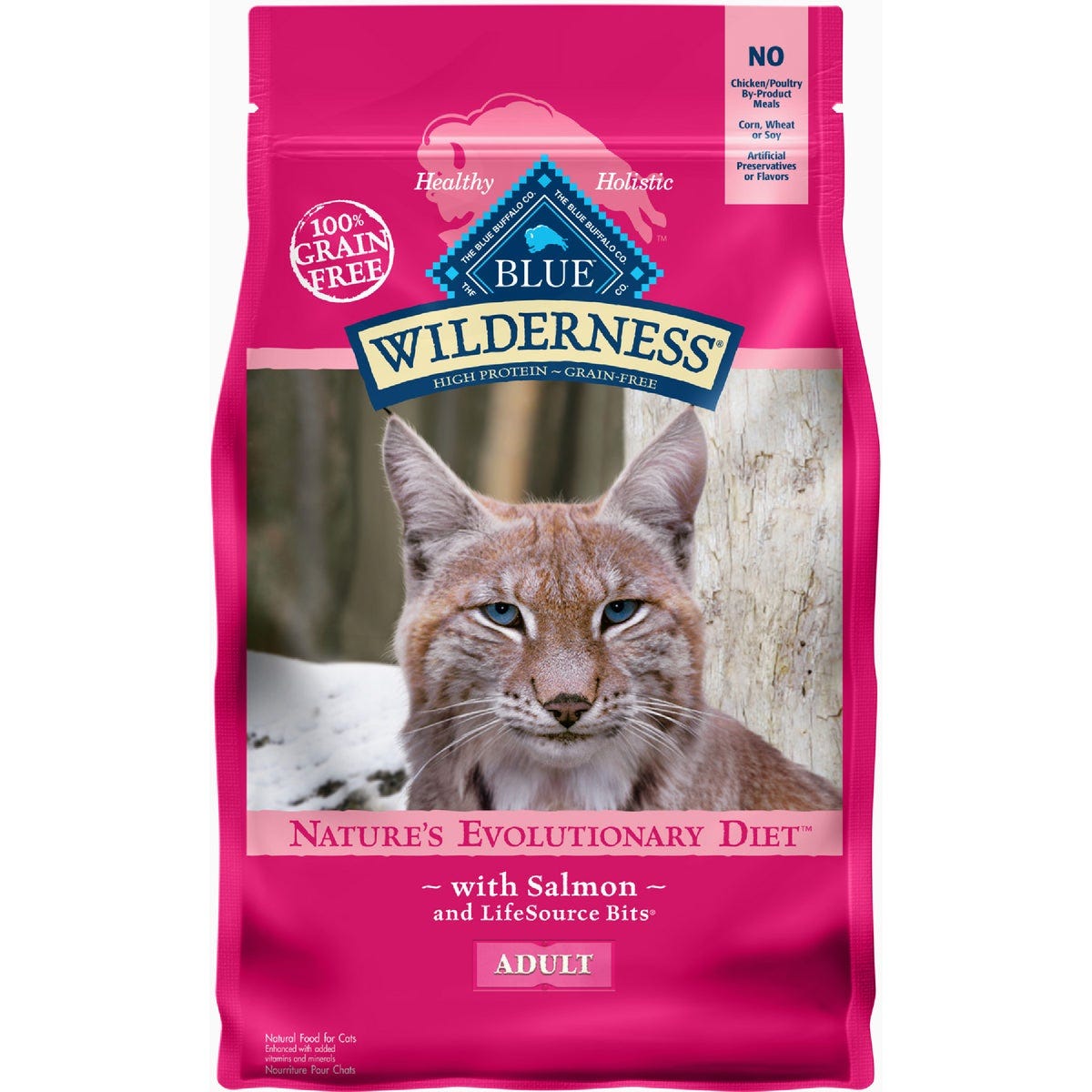 Blue Buffalo Wilderness 5 Lb. Salmon Adult Dry Cat Food
