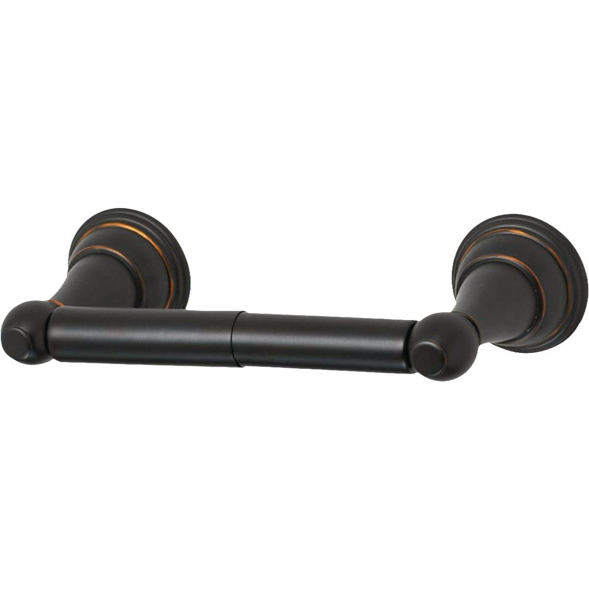 HomePointe Brushed Bronze Vintage Toilet Paper Holder HomePointe Brushed Bronze Vintage Toilet Paper Holder