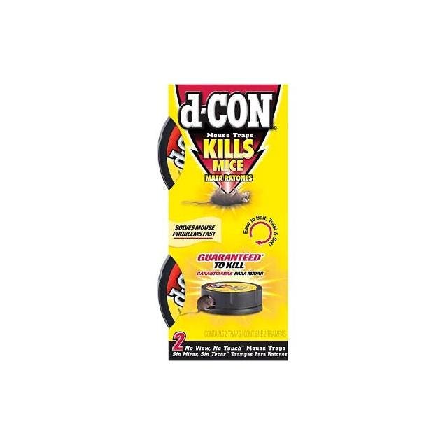 D-Con No View, No Touch Mechanical Mouse Trap (2-Pack) - photo 2