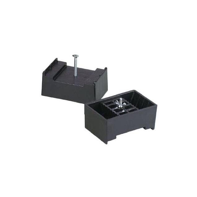 Fulton Black Plastic Sawhorse Brackets (2-Pack),