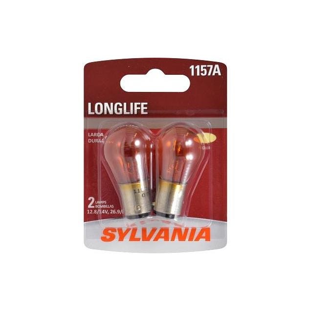 Sylvania 1156A Long Life Miniature Amber Bulb (2-Pack)
