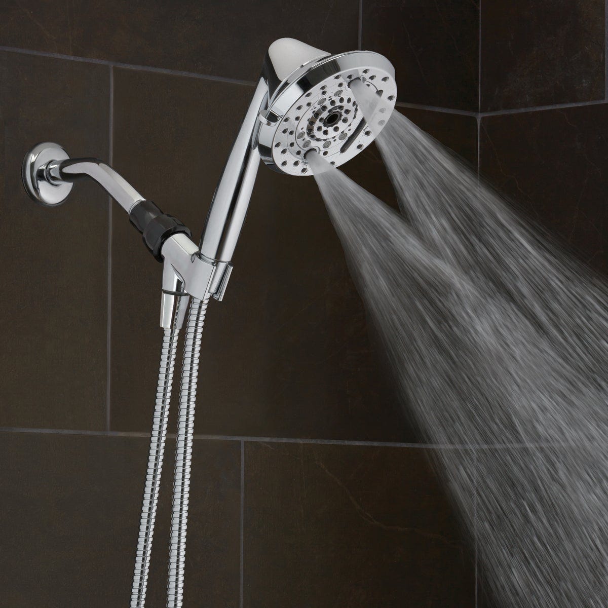 Oxygenics Amp 10-Spray 1.8 GPM Handheld Showerhead, Chrome - photo 4 Oxygenics Amp 10-Spray 1.8 GPM Handheld Showerhead, Chrome - photo 4